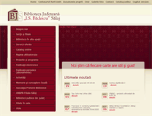 Tablet Screenshot of bjs.ro
